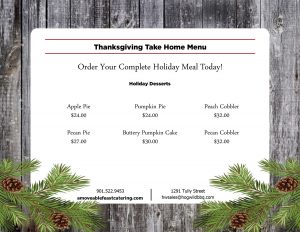 Holiday Catering memphis